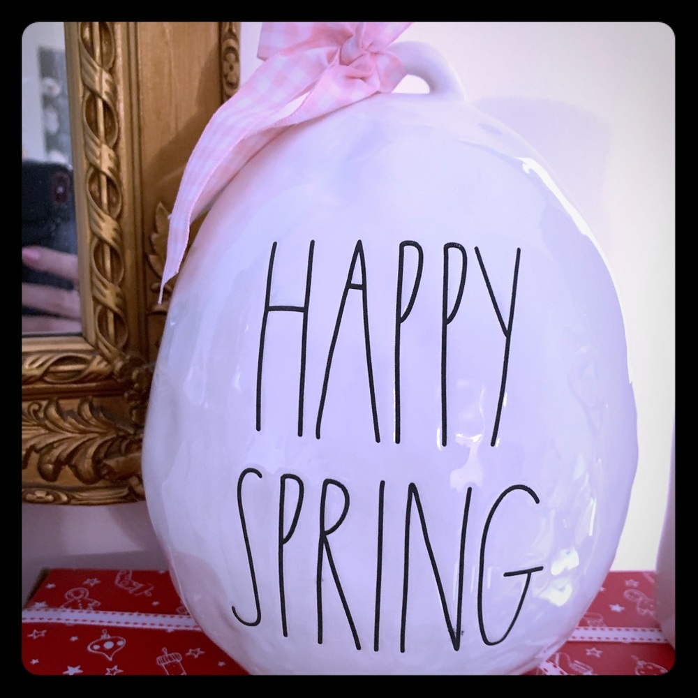 Rae Dunn EGG -HAPPY SPRING
